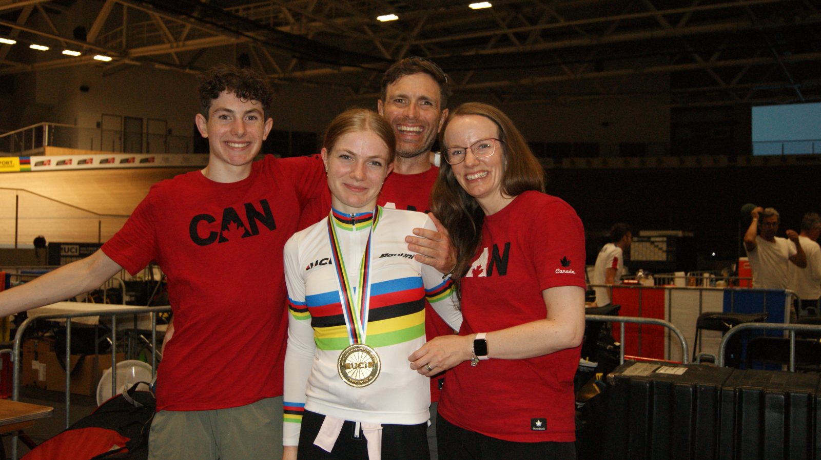family at worlds