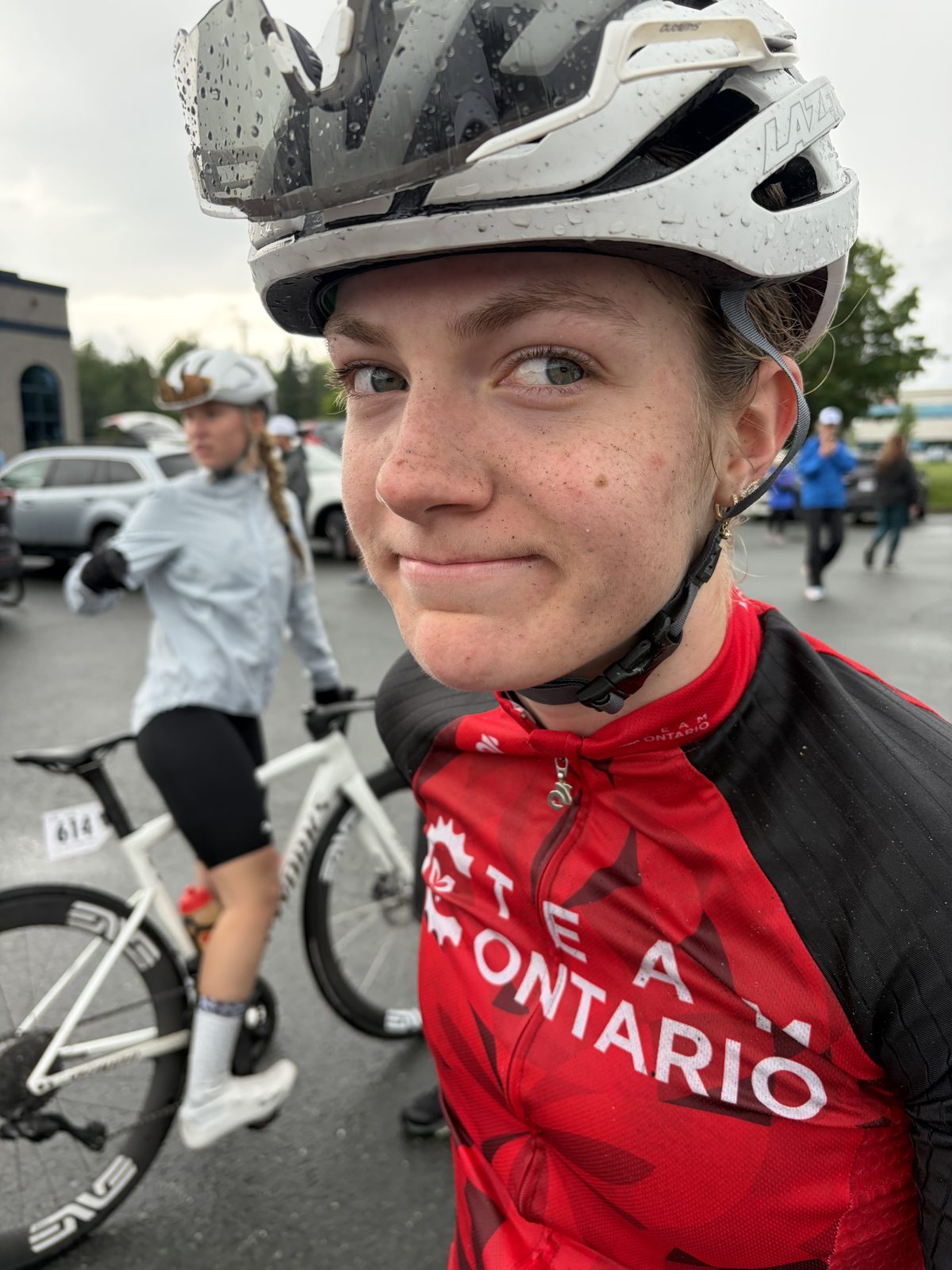 rainy road race